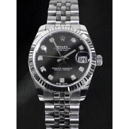 178274 Rolex Datejust 31mm Diamond Dot Jubilee Stainless Steel Women's Watch