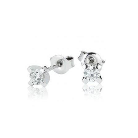 1 Carat F VS1 Brilliant Cut Real Diamond Women Stud Earring