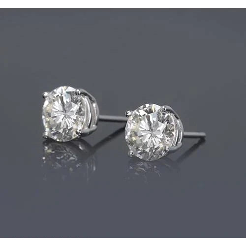 1 Carat Genuine Earrings For Sale