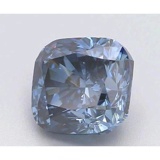 Cornflower Blue Sapphire Cushion Loose Sapphires Natural in Gold – main view