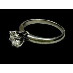 1 Carat Real Diamond Solitaire Engagement Ring Jewelry New