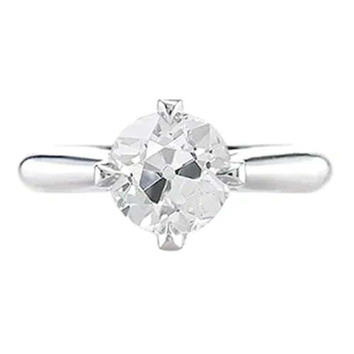 1 Carat Real Diamond Solitaire Ladies Ring