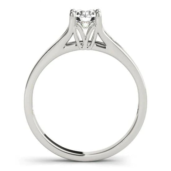 1 Ct. Real Diamond Solitaire Ring Gold Engagement 