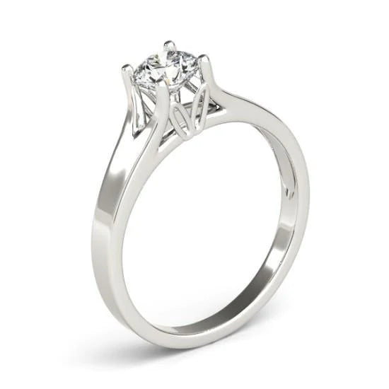 1 Ct. Real Diamond Solitaire Ring Gold Jewelry