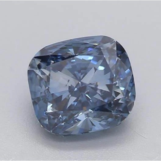Loose Sapphires Natural Gold with Blue Sapphire – front view