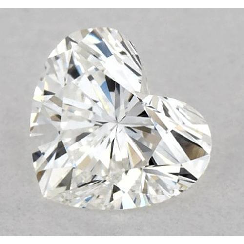 Heart Shape Diamond ring in Gold – main view