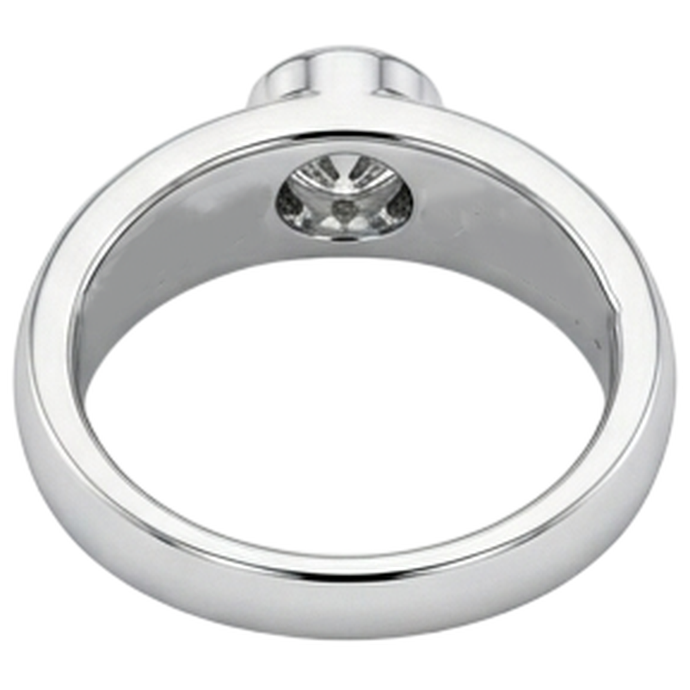 2 Carat Natural Earth Mined Diamond ( Not Lab Grown )s Engagement Ring Men's Band White Gold 14K