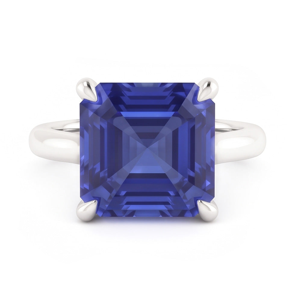 2 Carat Sapphire Women's Engagement Ring