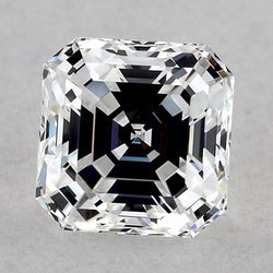 2 Carats Asscher Natural Earth Mined Diamond ( Not Lab Grown ) Loose E Vvs1 Very Good Cut