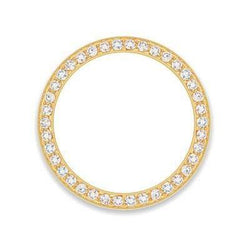 2.25 Ct Round Custom Real Natural Earth Mined Diamond Bezel To Fit Datejust Or Date Watch