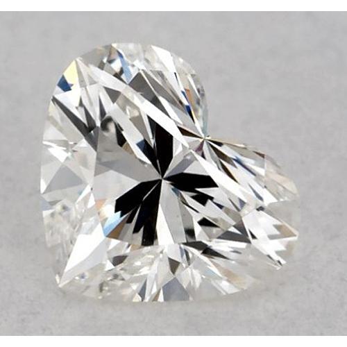 Diamond Heart Shape Diamond in Gold – main view