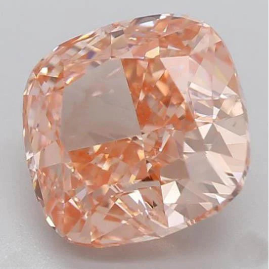 Loose Sapphires Natural Gold with Pink Sapphire – side view