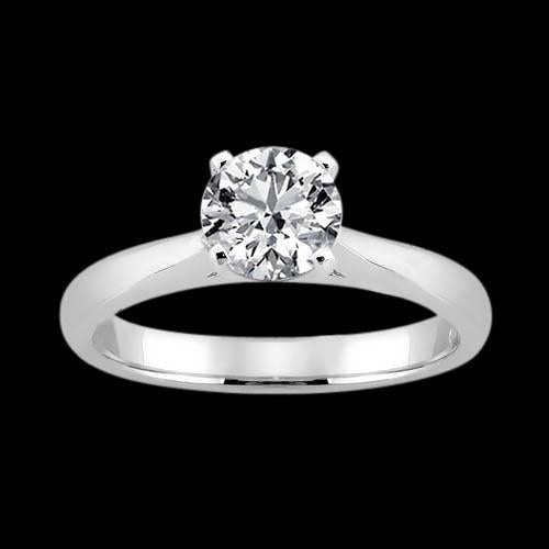 2.50 Ct. Real Diamond Royal Engagement Ring Solitaire New