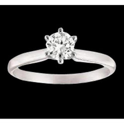 2.50 Ct. Round Women Natural Diamond Solitaire Engagement Ring