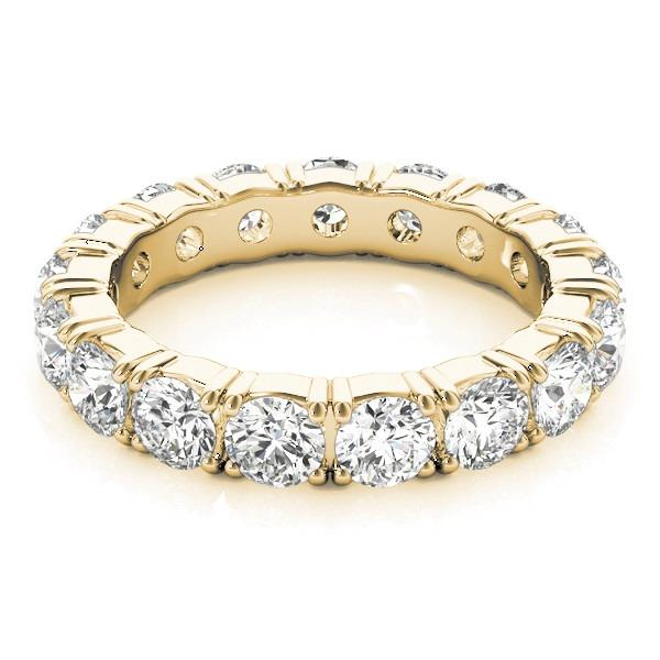 Custom Diamond Eternity Band 0.15 ct – side view