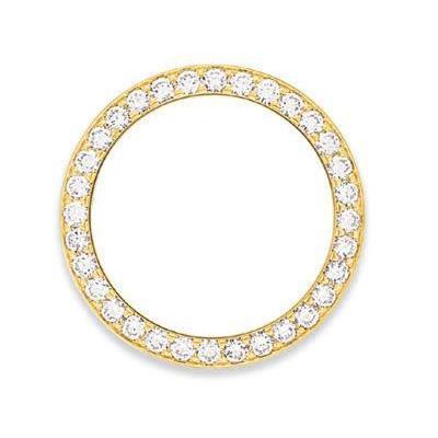 2.5 Ct Custom Real Diamond Bezel To Fit Rolex Datejust All Watch Models - Watch Bezel-harrychadent.ca