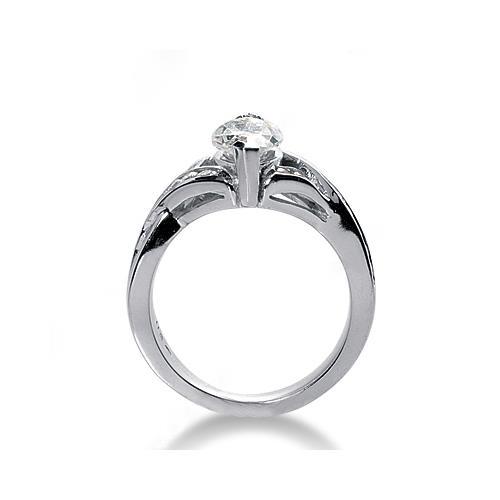 2.61 Carat Genuine Diamonds Marquise Cut Engagement Ring 