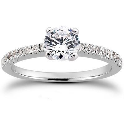 2.80 Ct Gorgeous Round Brilliant Cut Genuine Diamonds Wedding Ring