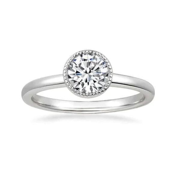 2.85 Carats Brilliant Sparkling Natural Diamond Anniversary Solitaire Ring