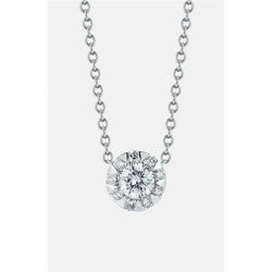 2.85 Ct Gorgeous Round Cut Genuine Diamond Pendant Necklace New