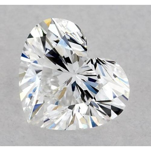 2.25 Carats Heart Diamond Loose E Vvs1 Very Good Cut Diamond