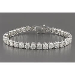 24 Carat Lab Grown Diamonds Tennis Bracelet