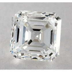 2.5 Carats Asscher Natural Earth Mined Diamond ( Not Lab Grown ) Loose F Vvs1 Very Good Cut