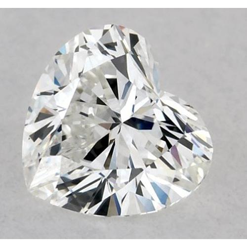 Heart Shape Diamond ring in Gold – main view