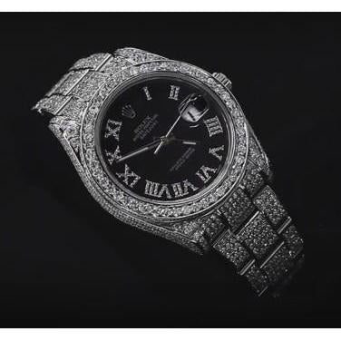 Black Custom Diamond Dial Datejust Ii