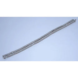 26 Carat 2 Row Lab Grown Diamonds Tennis Bracelet