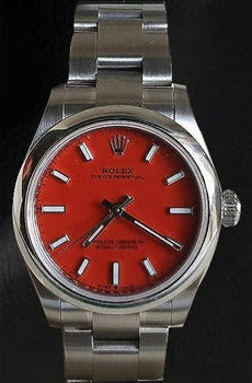 Coral Red Luminous Dial