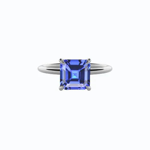 2 Carat Sapphire Women's Engagement Ring