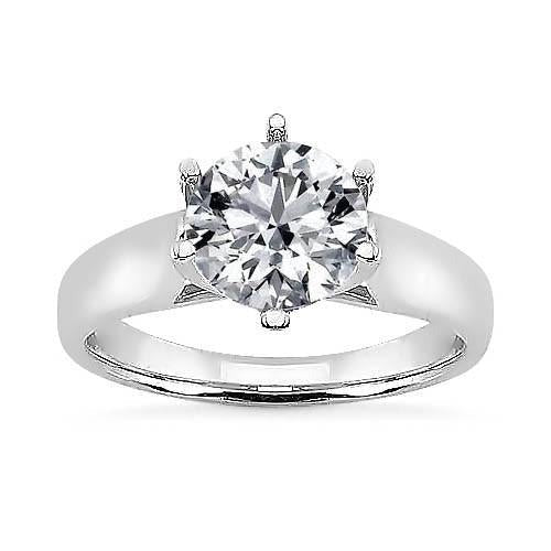 2 Carat Wedding Genuine Diamond Ring