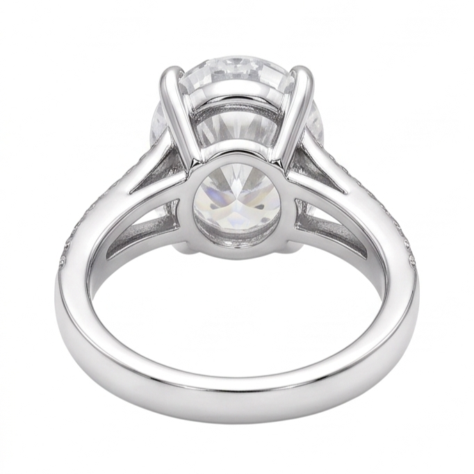 3.40 Carats Sparkling Real Natural Earth Mined Diamond ( Not Lab Grown ) s Anniversary Ring 14K White Gold