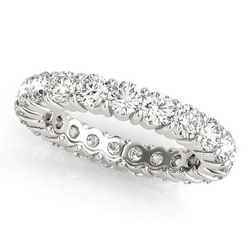 Diamond Eternity Band 0.15 ct – 14K White Gold