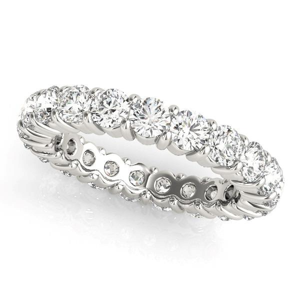 Eternity Band 14K White Gold with Diamond – main view
