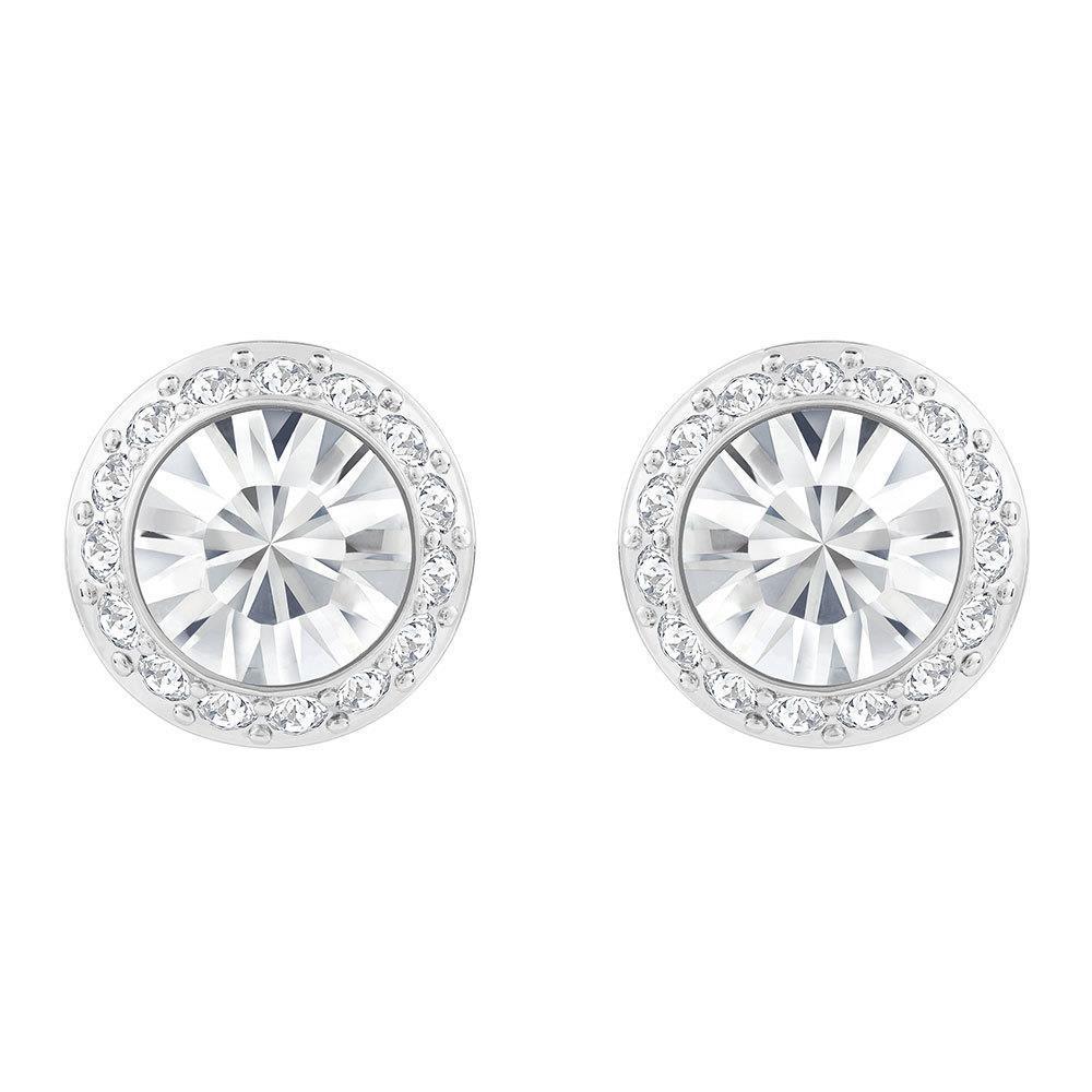 3.3 Carats Sparkling Round Cut Genuine  Diamonds Halo Stud Earring White Gold 14K