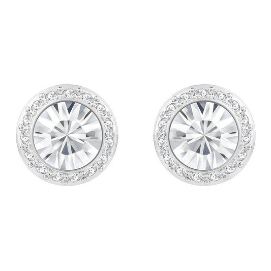 3.3 Carats Sparkling Round Cut Genuine  Diamonds Halo Stud Earring White Gold 14K