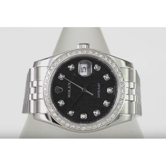 Rolex Men Watch Ss & Gold