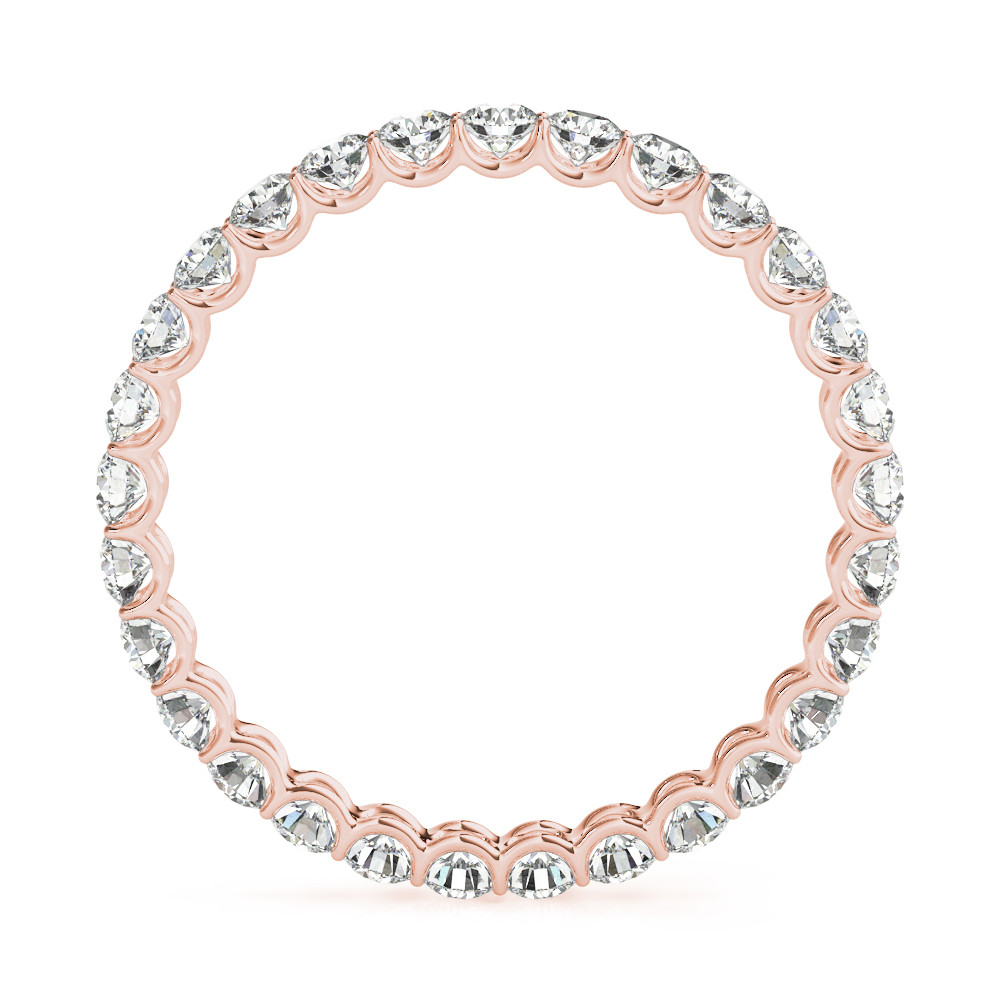 Diamond Eternity Band – front view