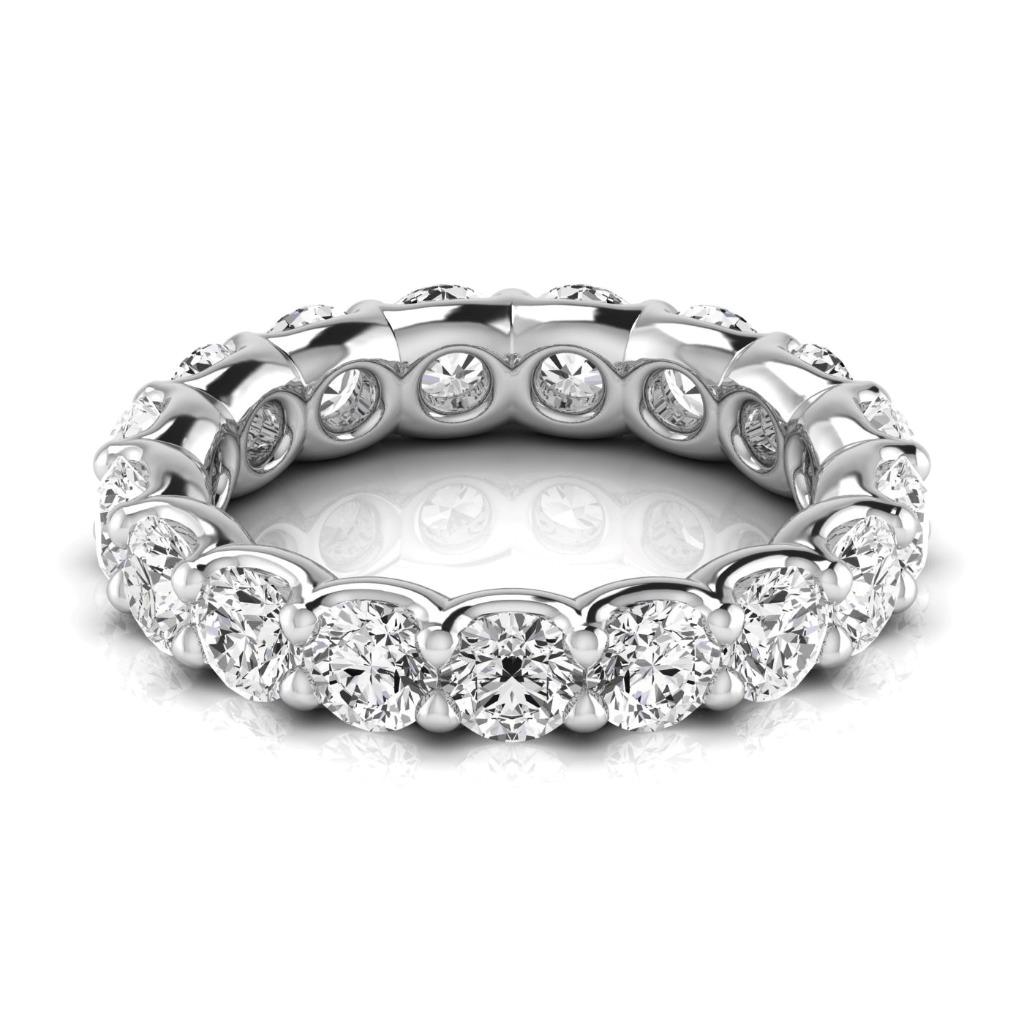 Designer Diamond Eternity Band 0.20 ct – front view