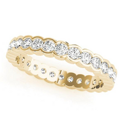 Diamond Eternity Band – 14K Yellow Gold 0.20 ct