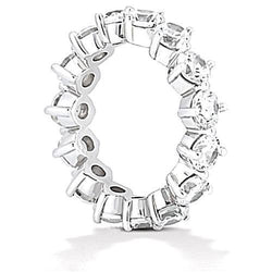 3.75 Ct. Natural Diamonds Eternity Engagement Band Women Jewelry
