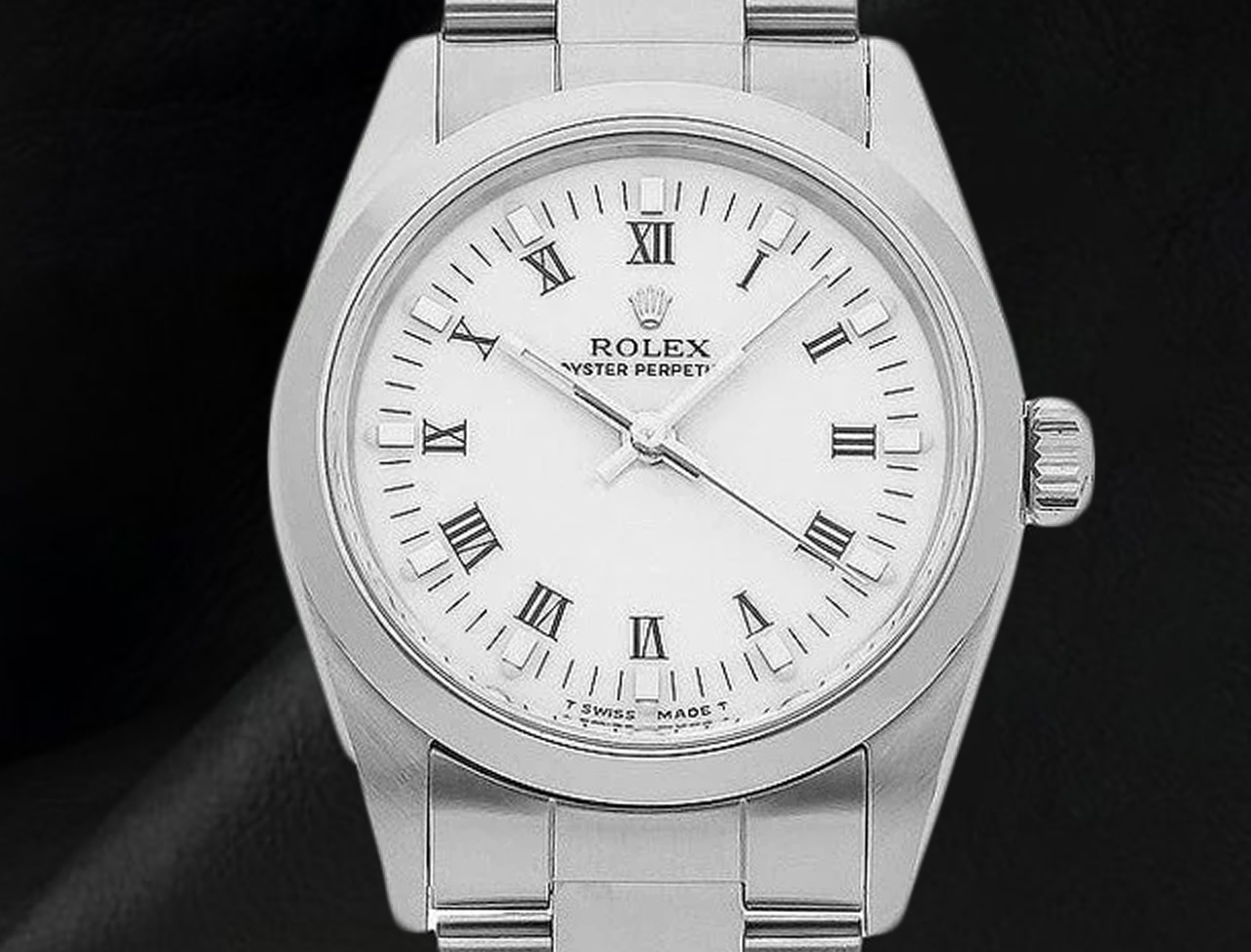 31mm Rolex White Roman Ladies Watch