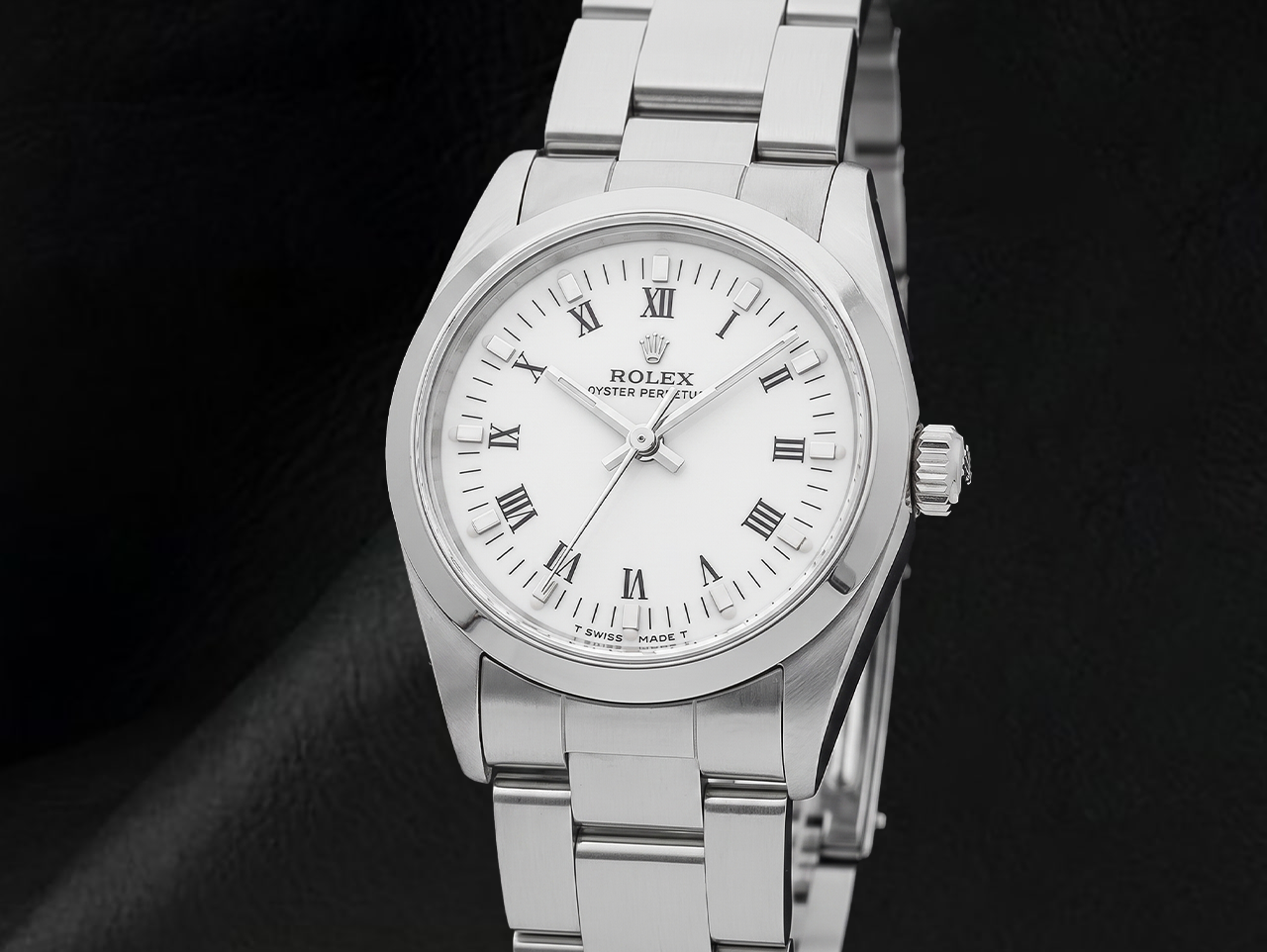 31mm Rolex White Roman Ladies Watch