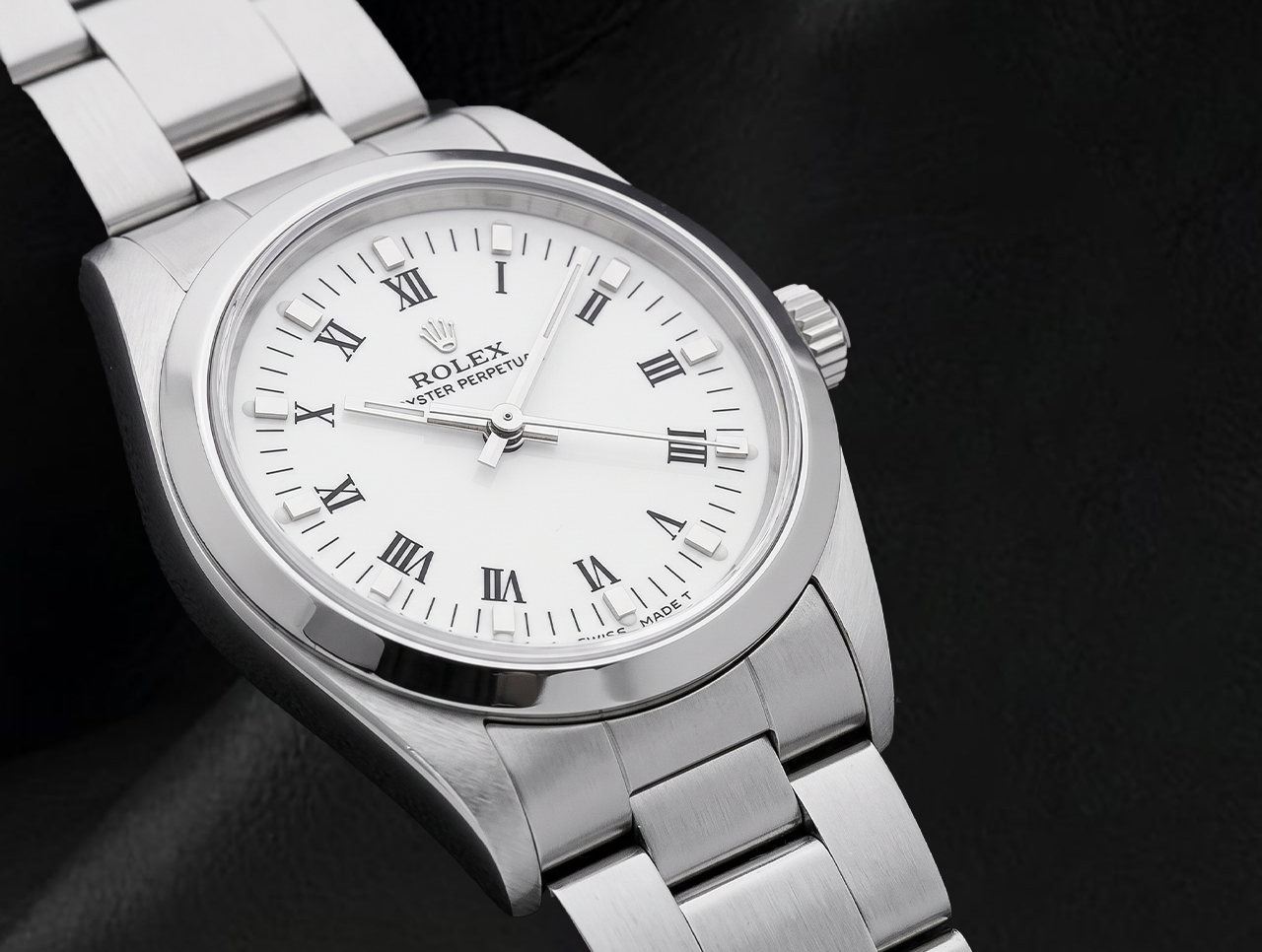31mm Rolex White Roman Ladies Watch