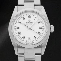 31mm Rolex White Roman Ladies Watch