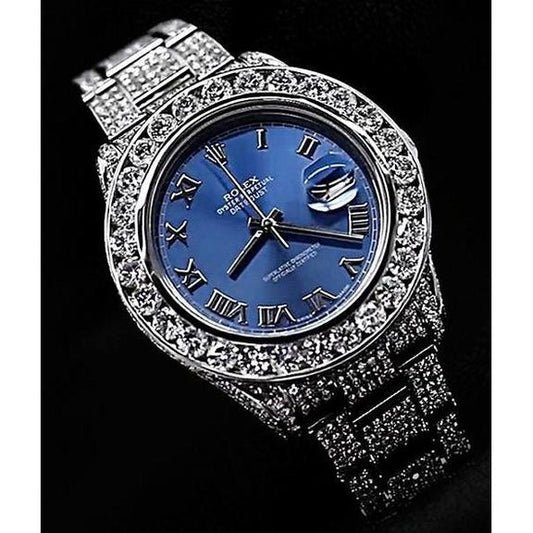 32 Ct. Custom Diamonds Rolex