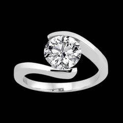 3 Carat Real Natural Earth Mined Diamond Solitaire Engagement Ring Gold White