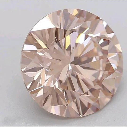 Pink Sapphire Round Cut Loose Sapphires Natural in Gold – main view